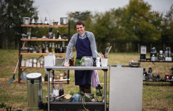 A chef with a growing reputation returns to the kitchen in Lozère