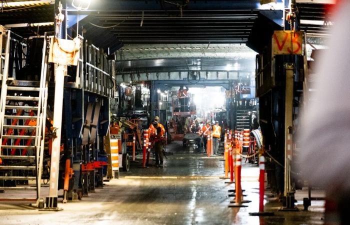 Louis-Hippolyte-La Fontaine Tunnel | Already cracks in the new concrete