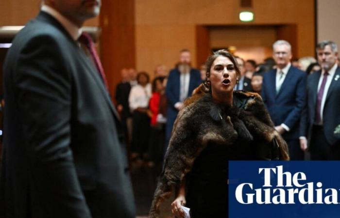 King Charles heckled by Indigenous senator Lidia Thorpe at Australia’s Parliament House | Australia news