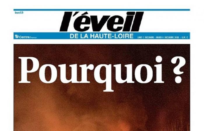 80 years of L’Éveil de la Haute-Loire: these most notable front pages of the newspaper