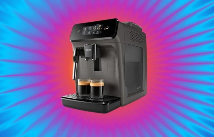 The price of this bean-to-cup coffee machine takes a big hit on the head