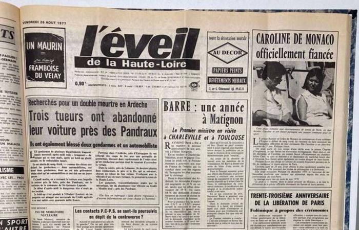 80 years of L’Éveil de la Haute-Loire: these most notable front pages of the newspaper