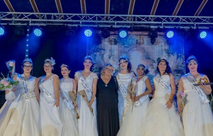 Biars-sur-Cère. Dream and tiara, gala of beautiful outfits!