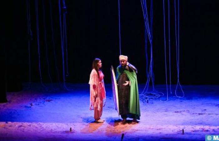 Presentation in Casablanca of the theatrical play “Attay El A’zara”