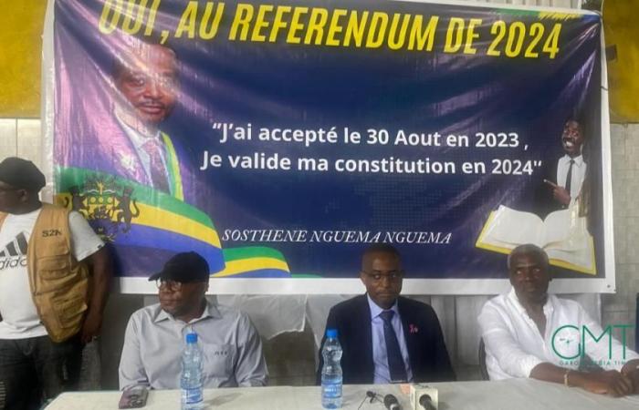 Referendum 2024: in Cocotiers, Sosthène Nguema Nguema pleads Yes! | Gabonmediatime.com