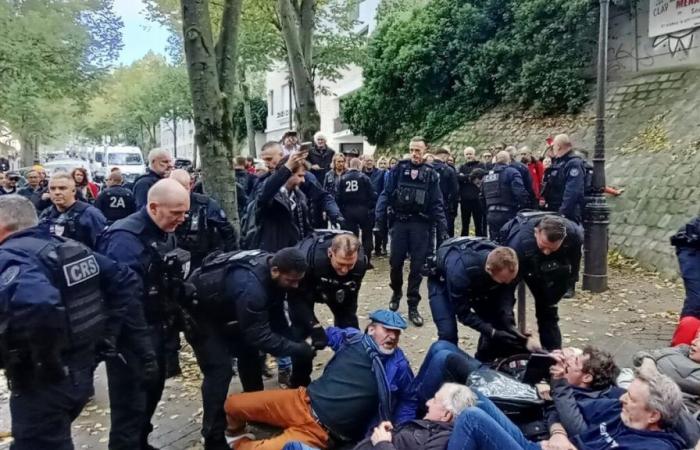 Paris: CRS called to evacuate bowlers from Clap to Montmartre