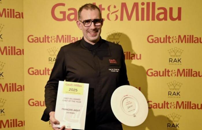 François Jagut named chef of the year 2025 by Gault & Millau