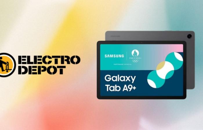 Électro Dépôt offers a competitive price on the Samsung Galaxy Tab A9 tablet