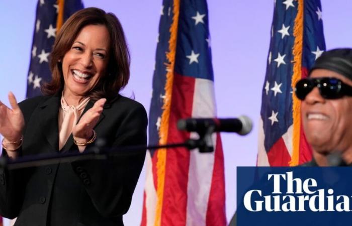 Kamala Harris visits church on birthday as Trump repeats ‘enemy within’ rhetoric | US elections 2024