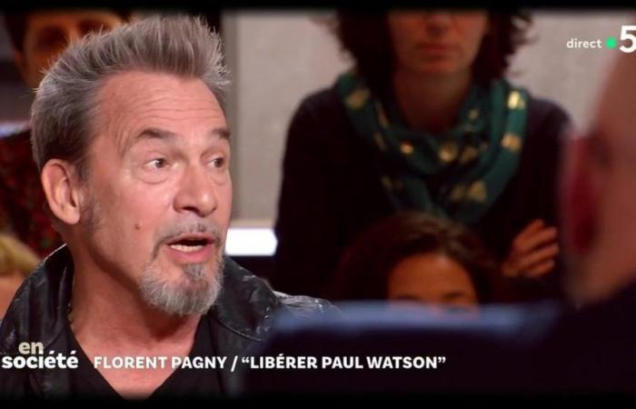 big blunder by Florent Pagny who came to defend Paul Watson on France 5