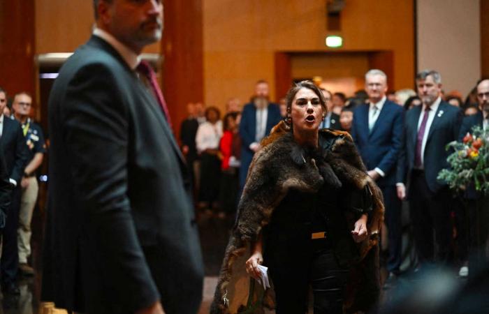 King Charles III threatened and insulted by Australian senator forcibly evacuated from parliament in Canberra