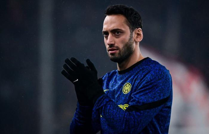 Inter duo Hakan Calhanoglu & Francesco Acerbi set for injury tests today