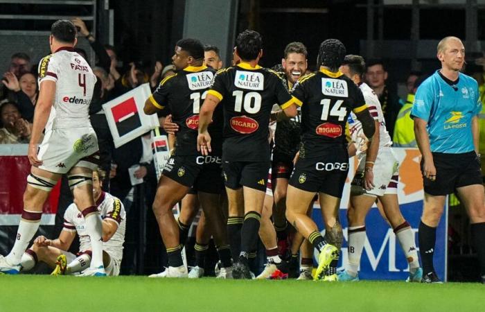 La Rochelle wins against Union Bordeaux-Bègles in the shock of the 7th day