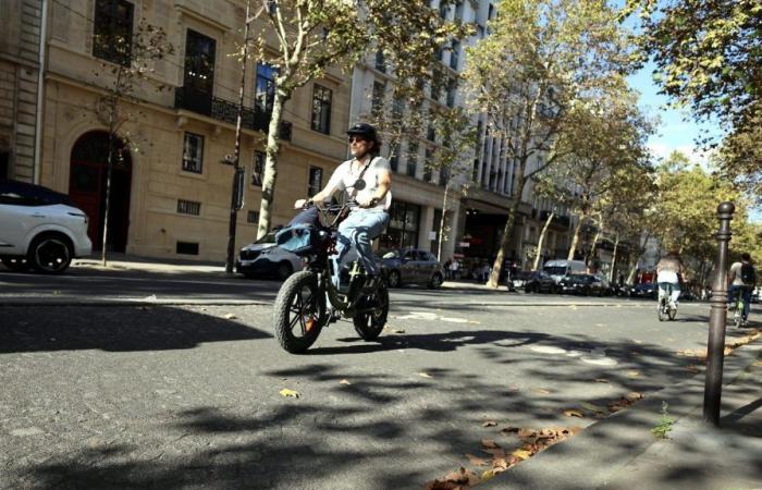 the phenomenon of “fatbikes”, these imposing electric bicycles, is debated in Paris