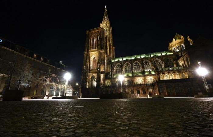 Strasbourg Cathedral plunged into darkness for several weeks, the town hall evokes a “technical incident”