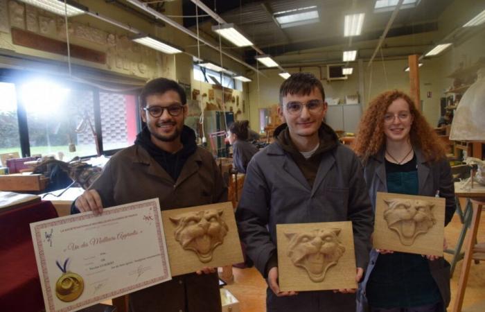 Pascal will represent Normandy in a prestigious national wood sculpture competition