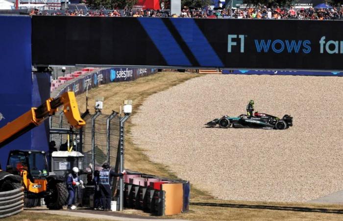 Lewis Hamilton stunned after shocking off-track in Austin