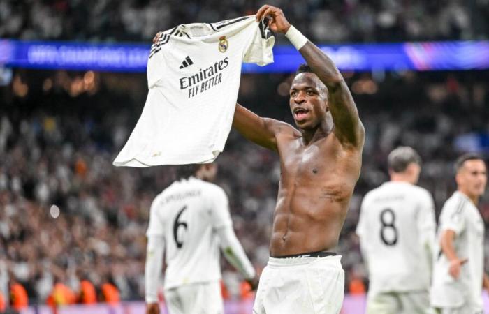 Vinicius’ exceptional hat-trick during the Madrid comeback, a few days from the Ballon d’Or