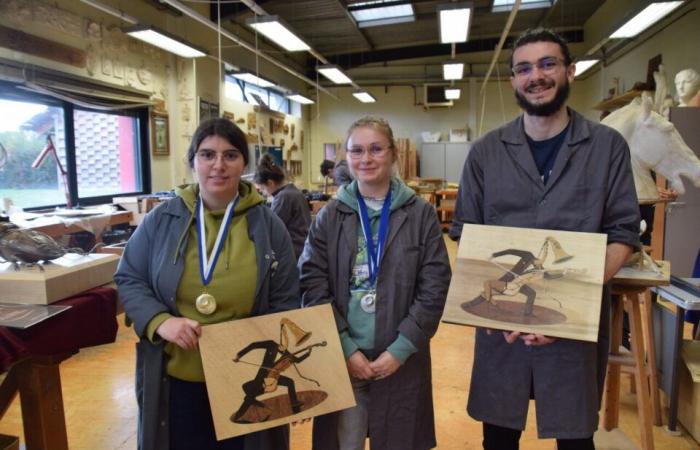 Pascal will represent Normandy in a prestigious national wood sculpture competition