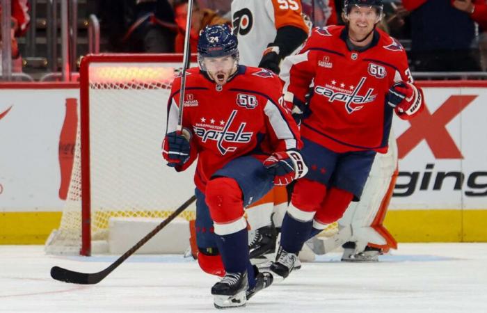 The Capitals hold on against Philadelphia