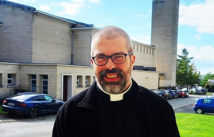 Father Hugues Hérout becomes the priest of this new parish in Calvados