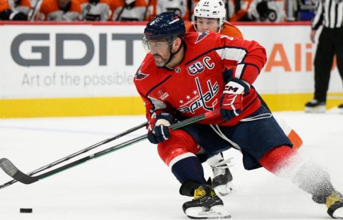 NHL: Washington Capitals beat Philadelphia Flyers 6-3