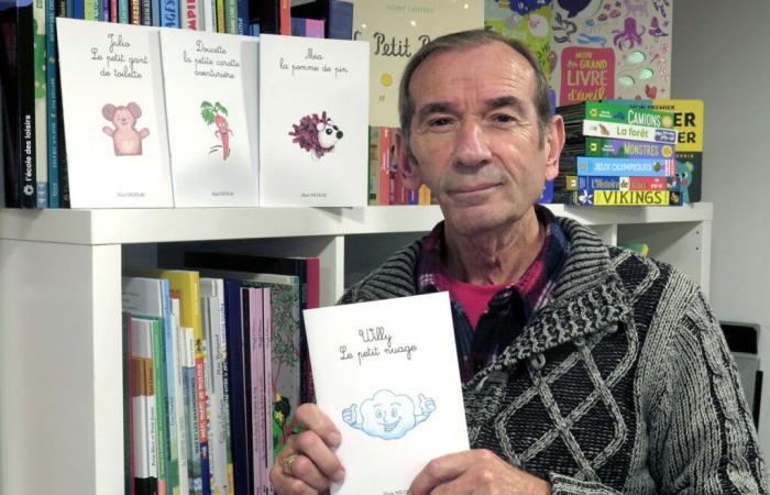 Verneuil-sur-Avre. Alain Nicolas releases his 4th children's book discovering the sky