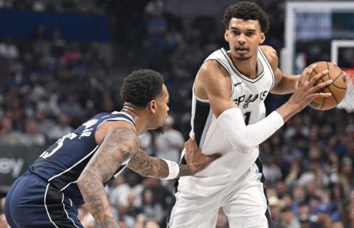 Spurs compete for a half but can’t keep up with Mavericks in opening night loss