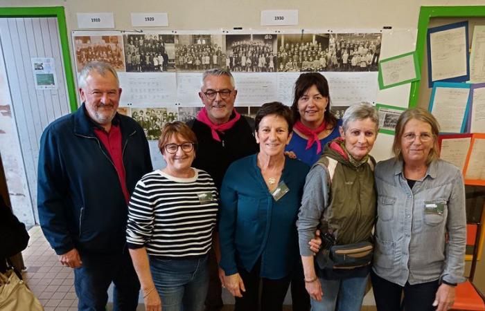 Lévignac. School “yesterday and today”, an original intergenerational activity