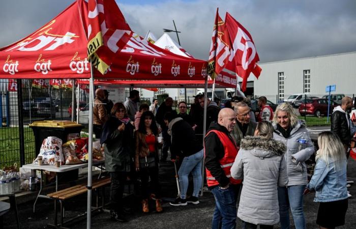 the strike is suspended on the Lisieux site but “punching days” planned