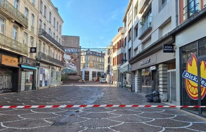 Lille: almost half of the pedestrian streets evacuated this Friday, after a gas leak