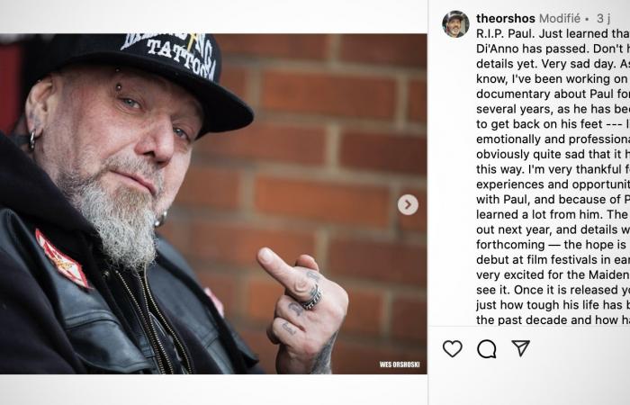 Paul Di'Anno IRON MAIDEN musicians pay tribute to him