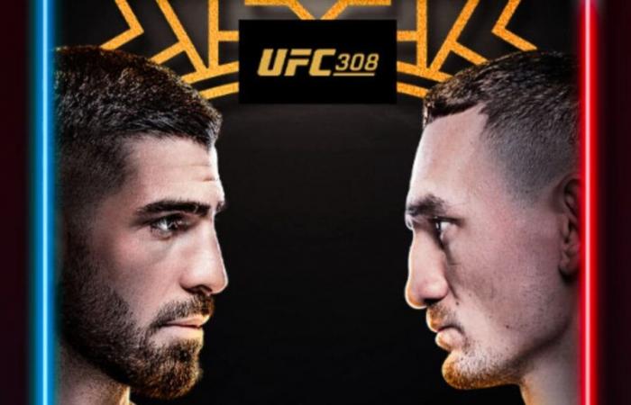 Ilia Topuria – Max Holloway: at what time and on which channel to watch the UFC 308 fight live?