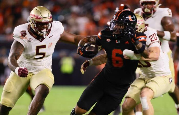 Miami 17, FSU 7: Halftime thoughts, notes, stats as Seminoles look to climb back in second half