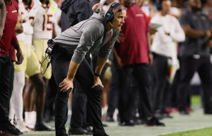 Florida State falls from preseason top 10 to likely missing a bowl game after loss to rival Miami