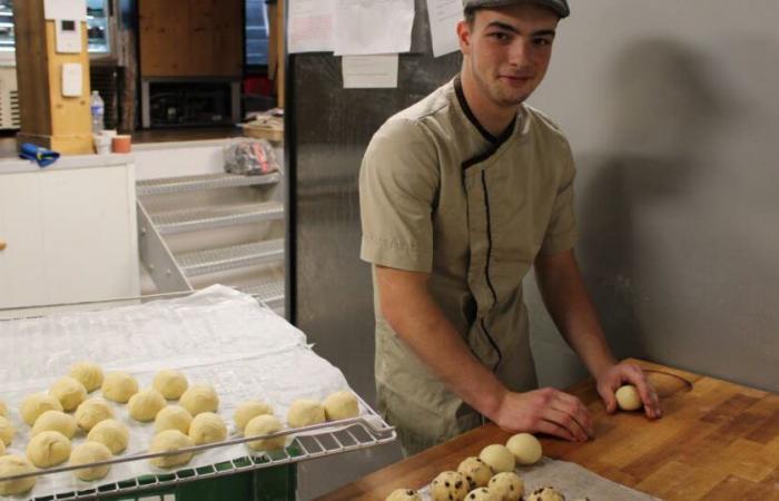 Franche-Comté. Alban Côte-Colisson, from Haut-Doubs, is one of the best apprentice bakers in France