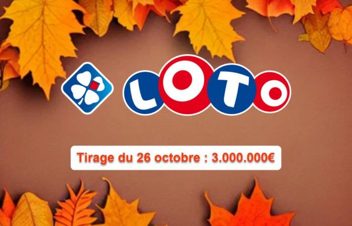 Loto FDJ draw for Saturday October 26: jackpot, predictions and results