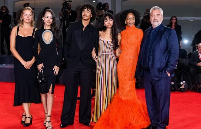 Who are the 5 children of French director and producer Luc Besson?