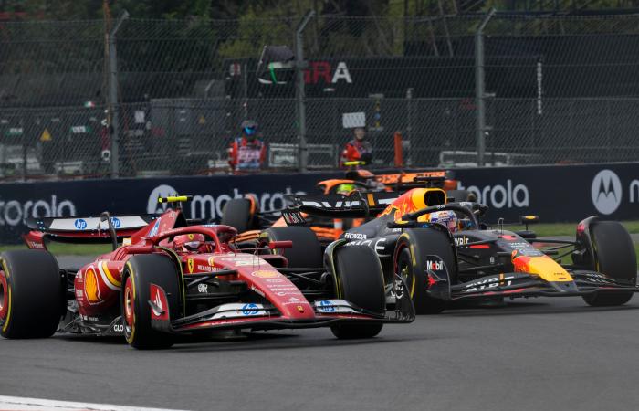 F1 Mexico Grand Prix LIVE: Carlos Sainz wins from pole position ahead of Lando Norris