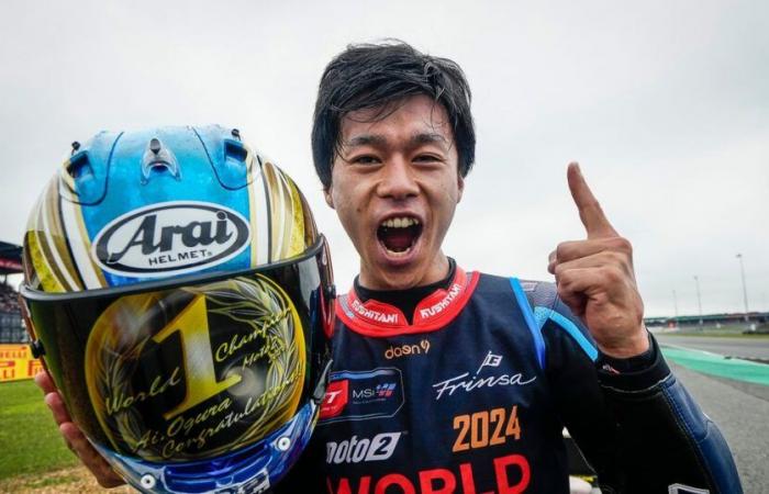 Ogura is crowned Moto2™ World Champion