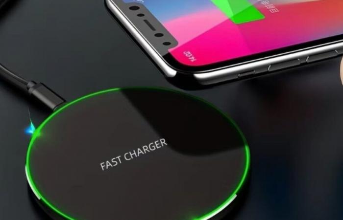 Big price drop for this wireless charger, it is 99 cents for a short time