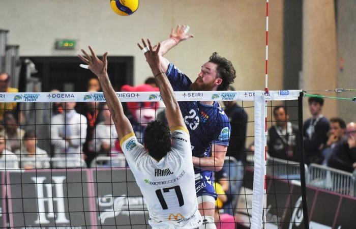 Volleyball: brutal end for Arago de Sète