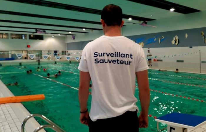 (1/5) Lucas Le Guenno, lifeguard at the Massy swimming pool: “We don’t often say hello”