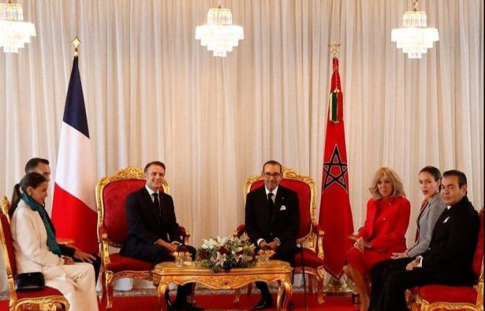 Talks between King Mohammed VI and President Macron, the Sovereign invited for a state visit to France