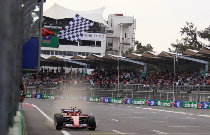 F1 Grand Prix: Sainz wins in Mexico ahead of Norris