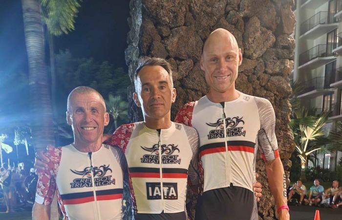 TRIATHLON: 3 Creusotins took part in the Hawaii Ironman