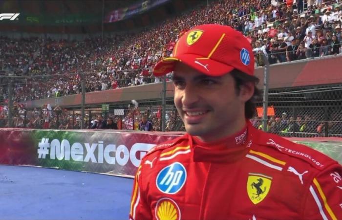 F1 Mexico – Carlos Sainz happy after his success: ‘I wanted one more victory before leaving Ferrari’