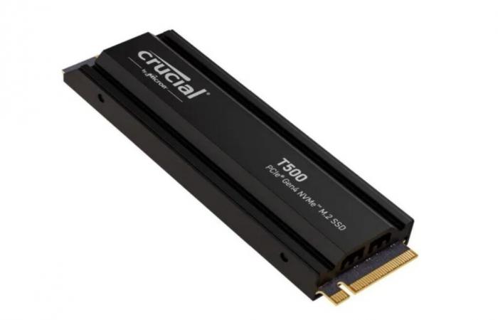 Compatible with PS5, the 2TB MVNe Crucial T500 SSD is at a CRAZY price on Amazon