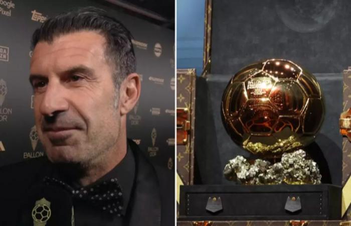 Luis Figo issues furious statement after fake quote about the Ballon d’Or circulates online – Football News