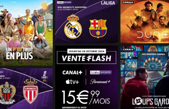 Canal+: only a few hours left to take advantage of this offer at 15.99 euros per month